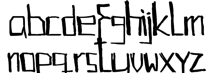 KABBE Font LOWERCASE