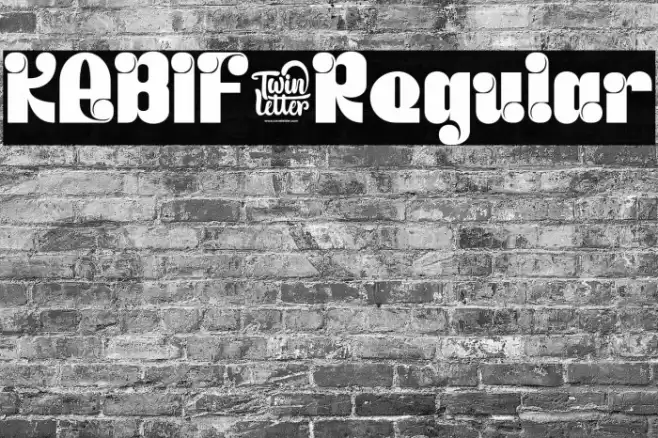 KABIF-Regular Font examples