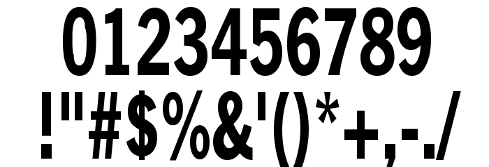 KABlokHeadJam Font OTHER CHARS