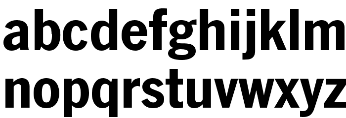 KABlokHead Font LOWERCASE