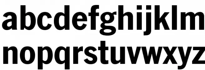 KABlokHead Schriftart Kleinbuchstaben