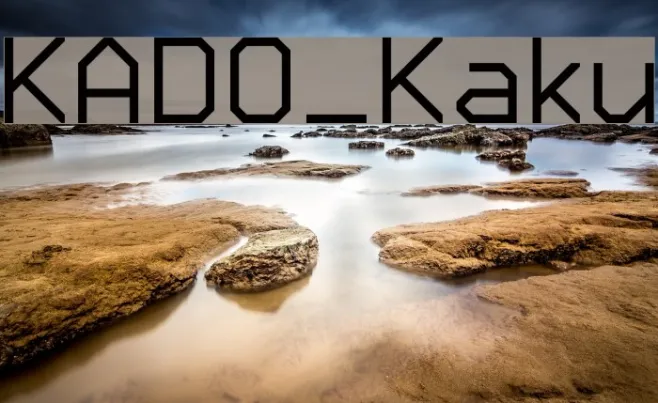 KADO_Kaku Example 1