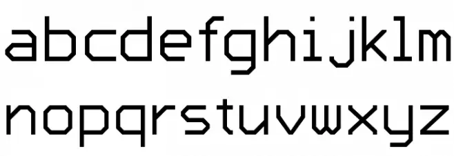 KADO_Kaku फ़ॉन्ट लोअरकेस