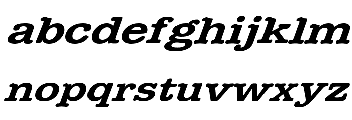 KADinoSlay Font LOWERCASE