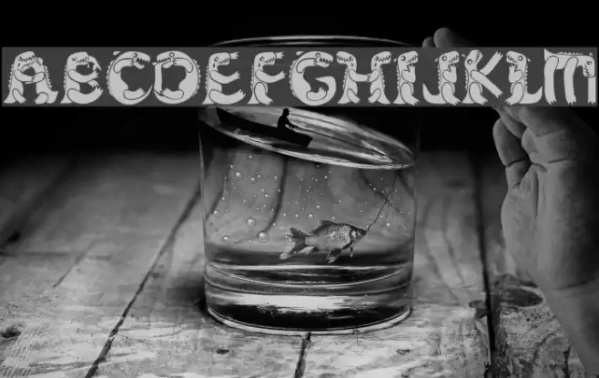 KADinoSob Schriftart examples