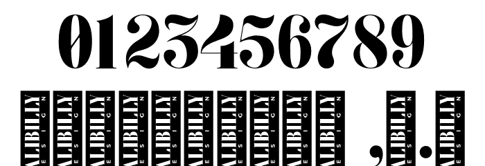 KAGE_DEMO_FONT-Black Font OTHER CHARS
