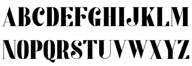 KAGE_DEMO_FONT-Black Schriftart Groß