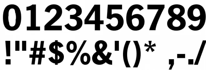 KAHorrible Font OTHER CHARS