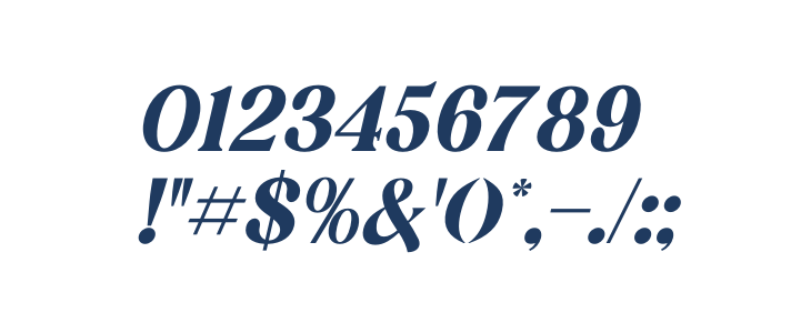 KAKURO Italic Other Characters