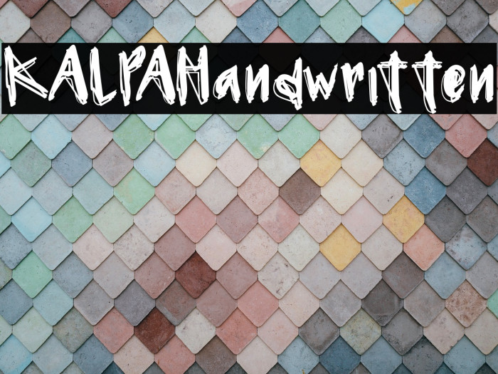 KALPAHandwritten Example 1