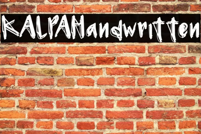 KALPAHandwritten Example 3