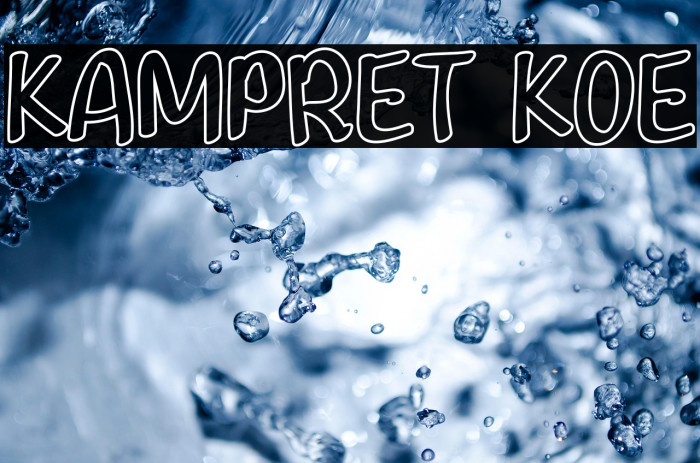 KAMPRET KOE Example 2