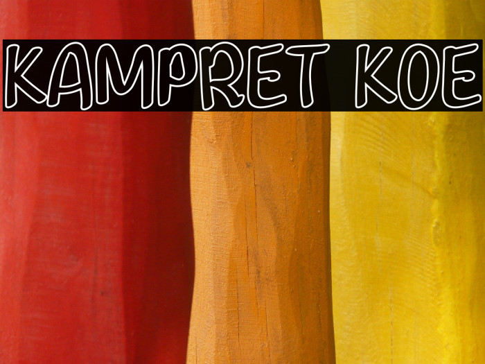 KAMPRET KOE Example 3