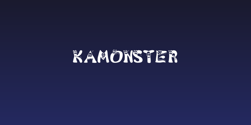 KAMonster Social Header