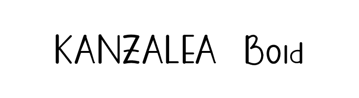 KANZALEA-Bold  नि: शुल्क फ़ॉन्ट्स डाउनलोड