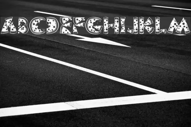 KAPizza Font examples