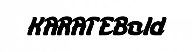 KARATE Bold  لخطوط تنزيل
