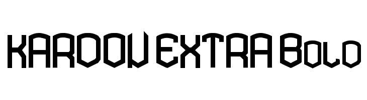 KARDON EXTRA Bold  Frei Schriftart Herunterladen