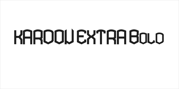 KARDON EXTRA Bold Logo