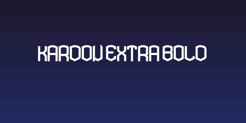 KARDON EXTRA Bold Social Header