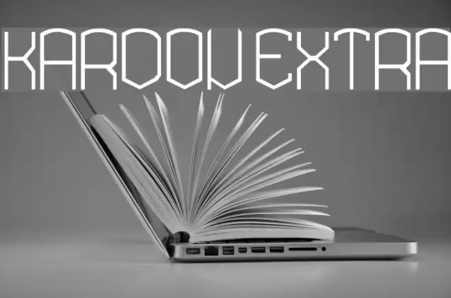 KARDON EXTRA Font examples