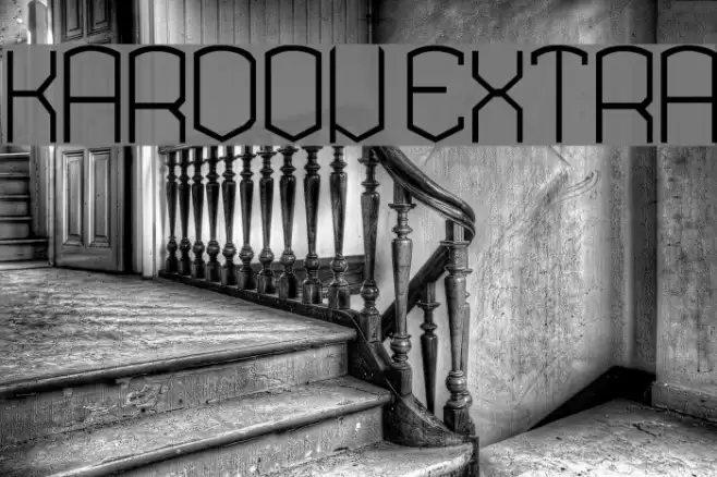 KARDON EXTRA Font examples