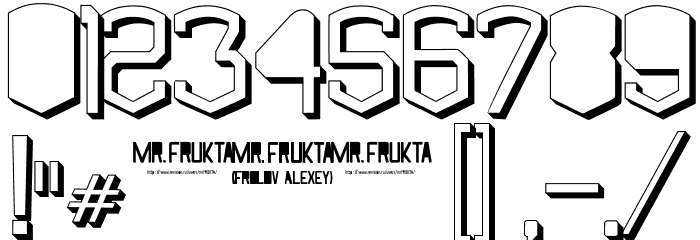 KARDON GROS Font OTHER CHARS