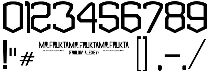 KARDON TYPE Font OTHER CHARS