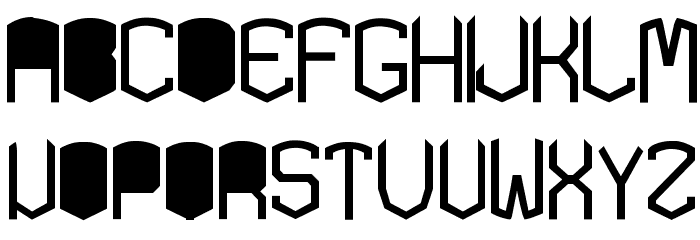 KARDON black TYPE Font LOWERCASE