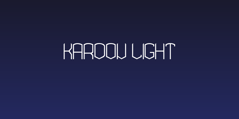 KARDON- light Social Header