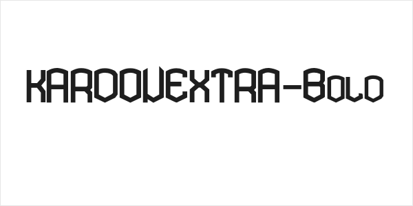 KARDONEXTRA-Bold Logo