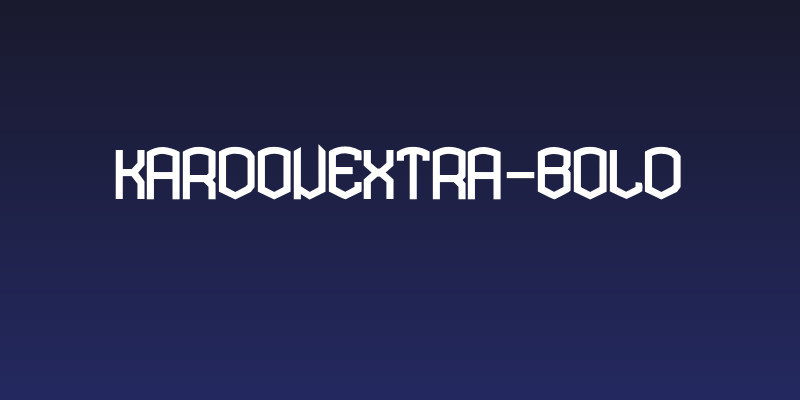 KARDONEXTRA-Bold Social Header