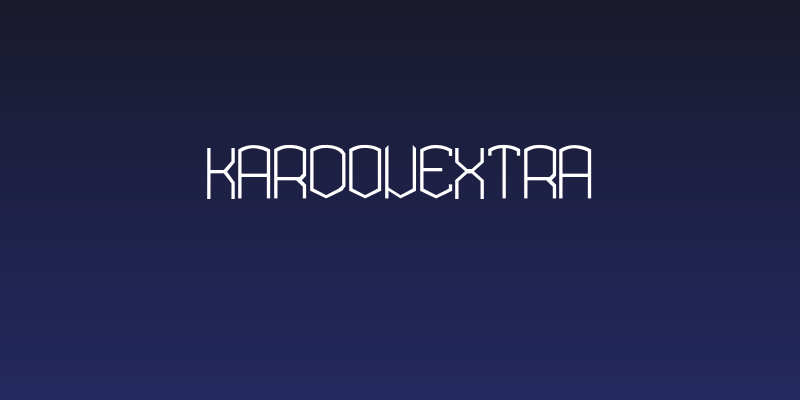 KARDONEXTRA Social Header