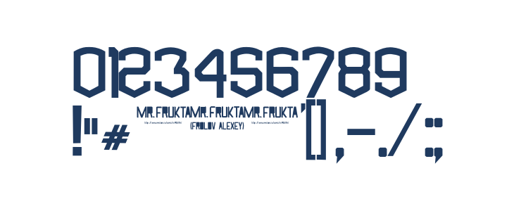 KARDONTYPE-Bold Other Characters