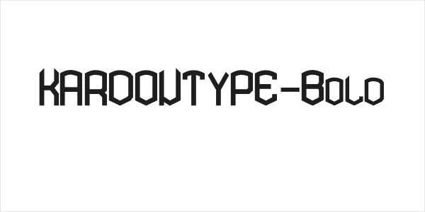 KARDONTYPE-Bold Logo