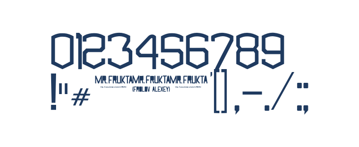 KARDONblackTYPE Other Characters