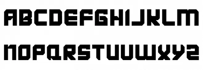 KARIXBY フォント 大文字