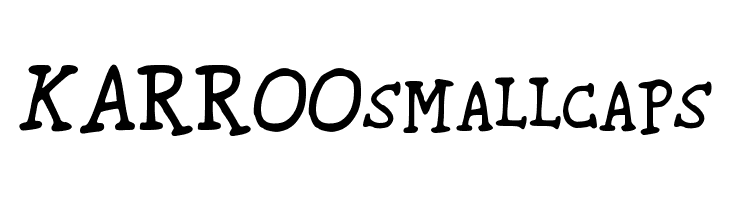 KARROOsmallcaps  Free Fonts Download