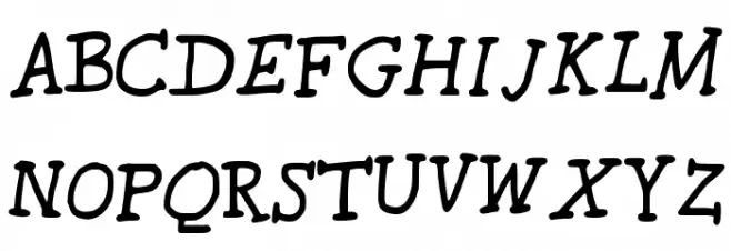 KARROOsmallcaps Font Litere mari