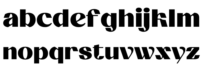KASDERA Font Litere mici