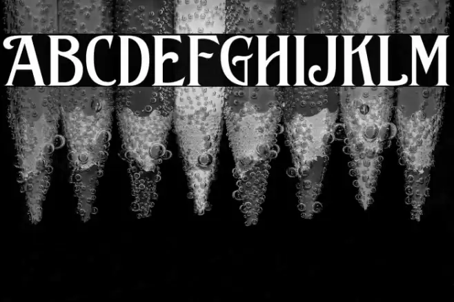 KASTEL VOIRE Font examples