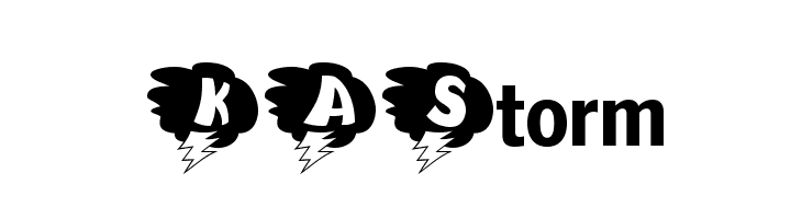 KAStorm Font