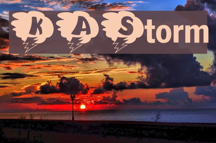 KAStorm Font examples