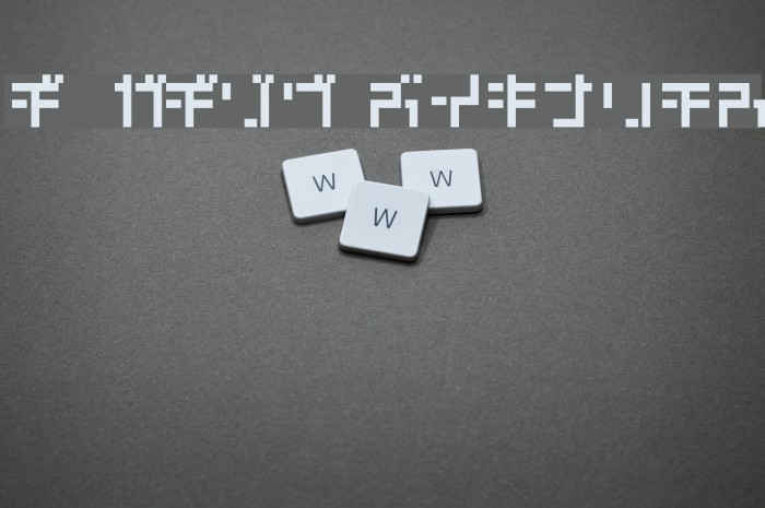 KATACHI RegularJ Font examples
