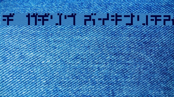 KATACHI RegularJ Font examples