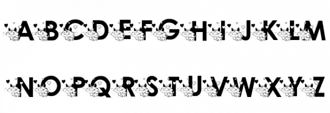 KATZCATZ_KG フォント 大文字