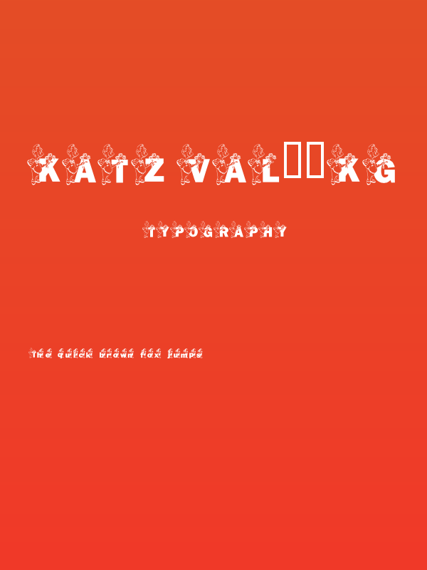 KATZVAL5_KG Poster