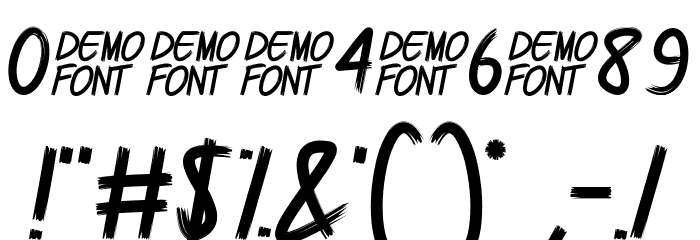 KAVARGA Bold Font OTHER CHARS