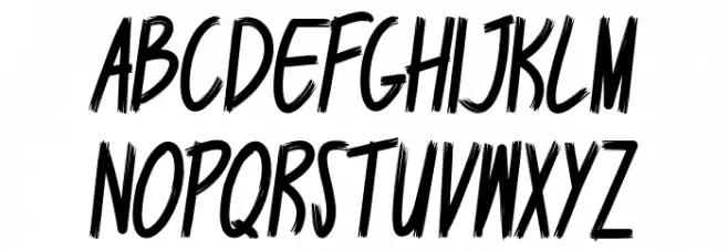 KAVARGA Шрифта ВЕРХНИЙ