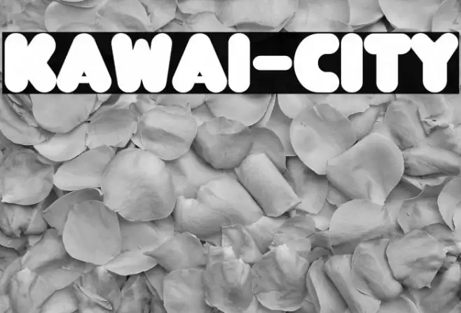 KAWAI-CITY Caratteri examples